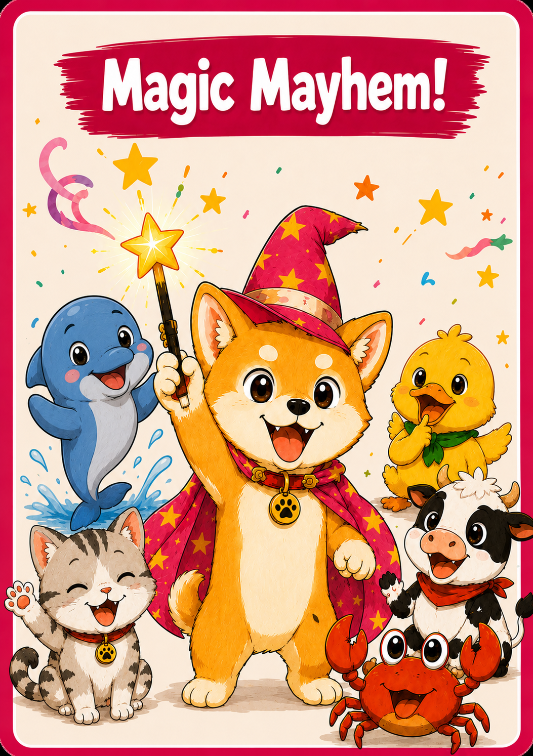 Animal Attack Magic Mayhem chaos card